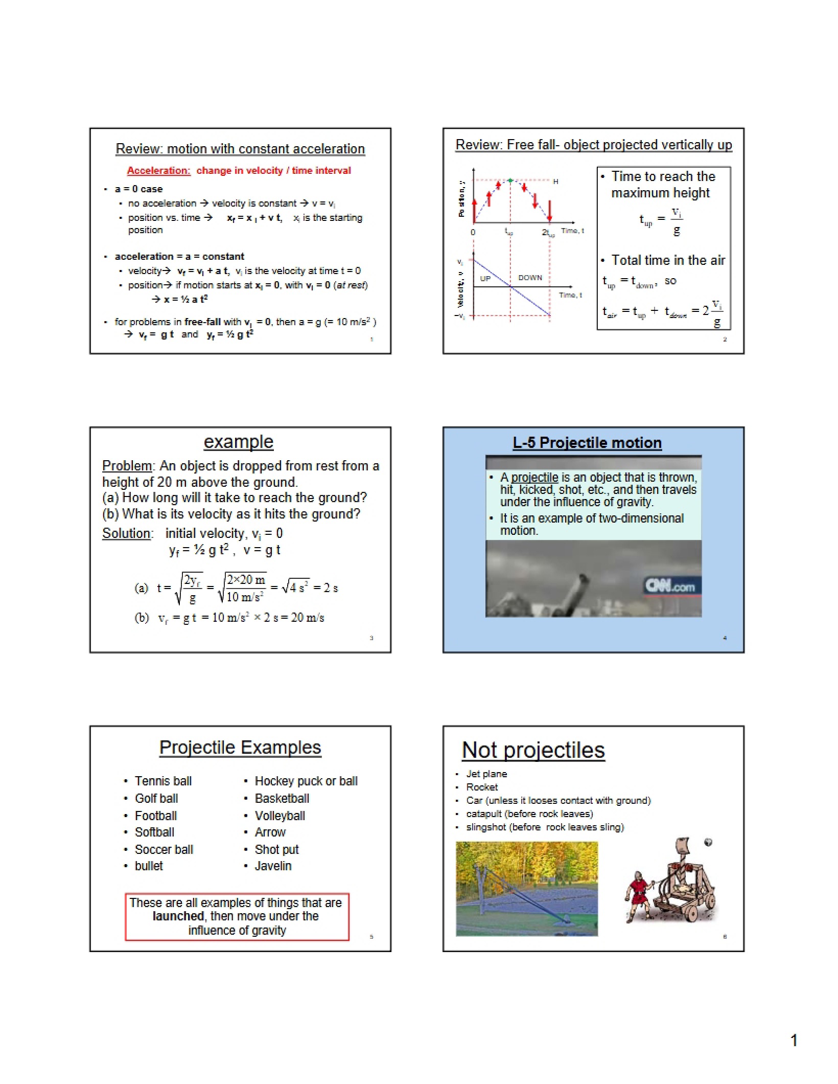 Fourth Mechanics Module
