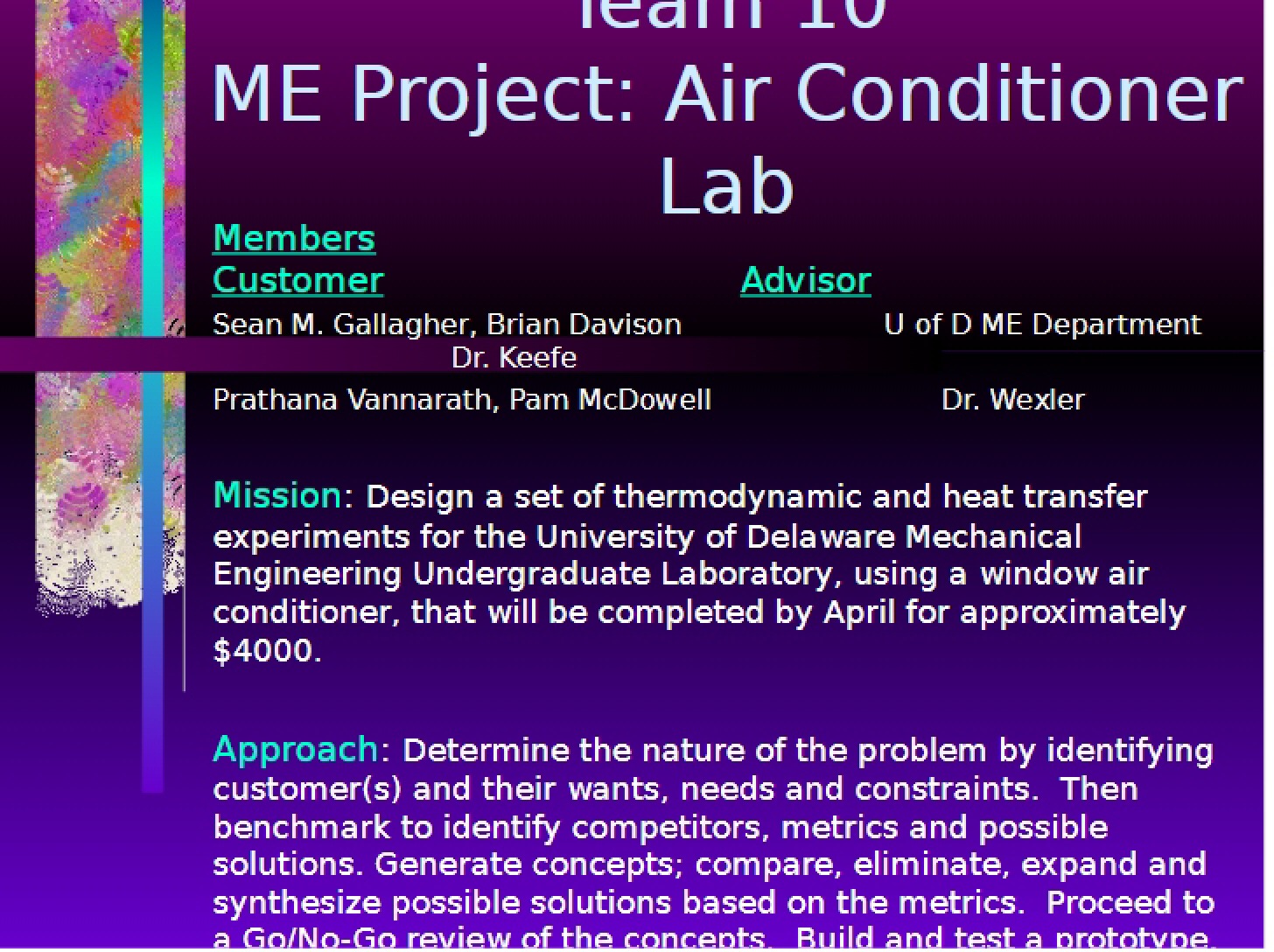 Lab for Air Conditioner (ME Project)