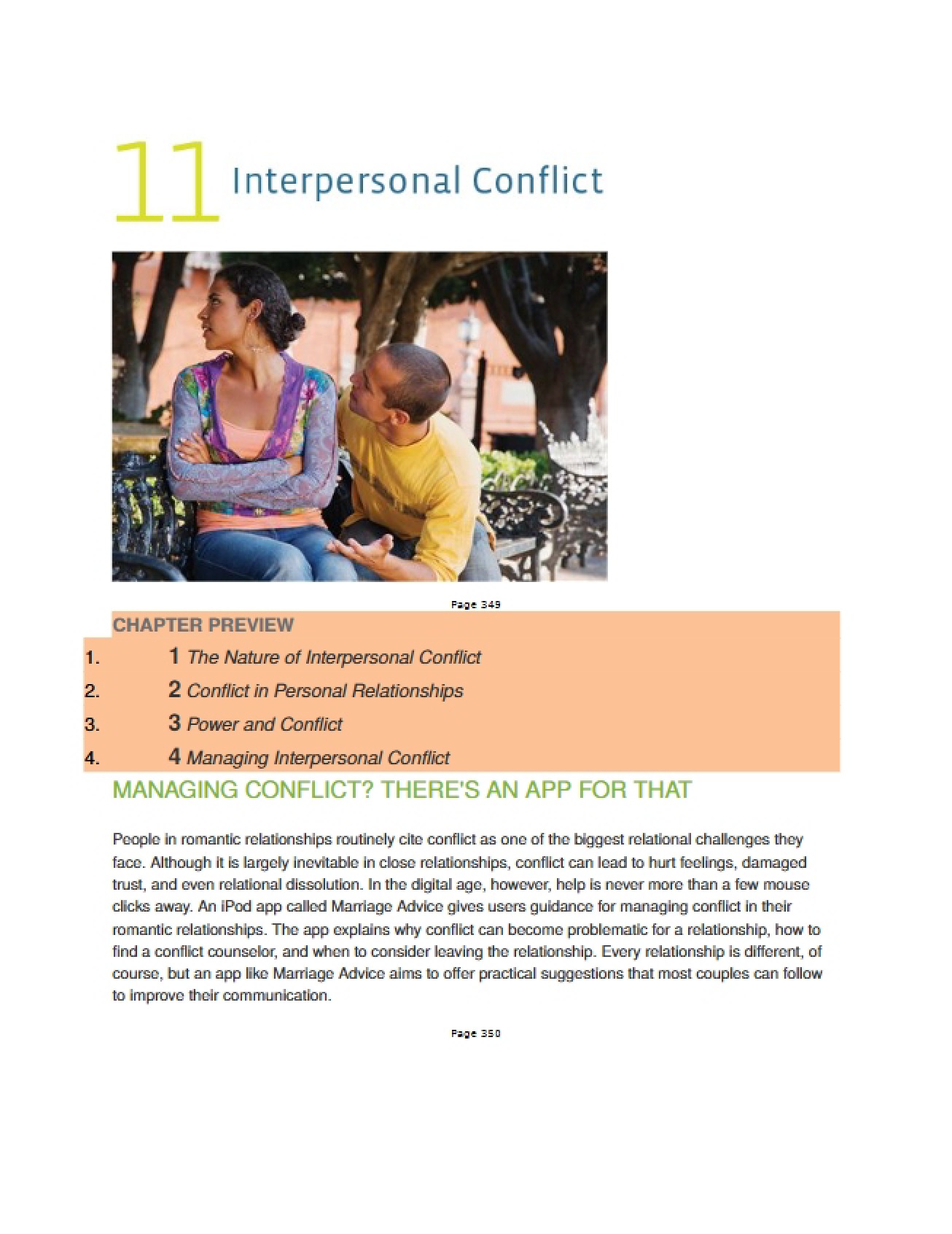 Chapter 11 Interpersonal Communication