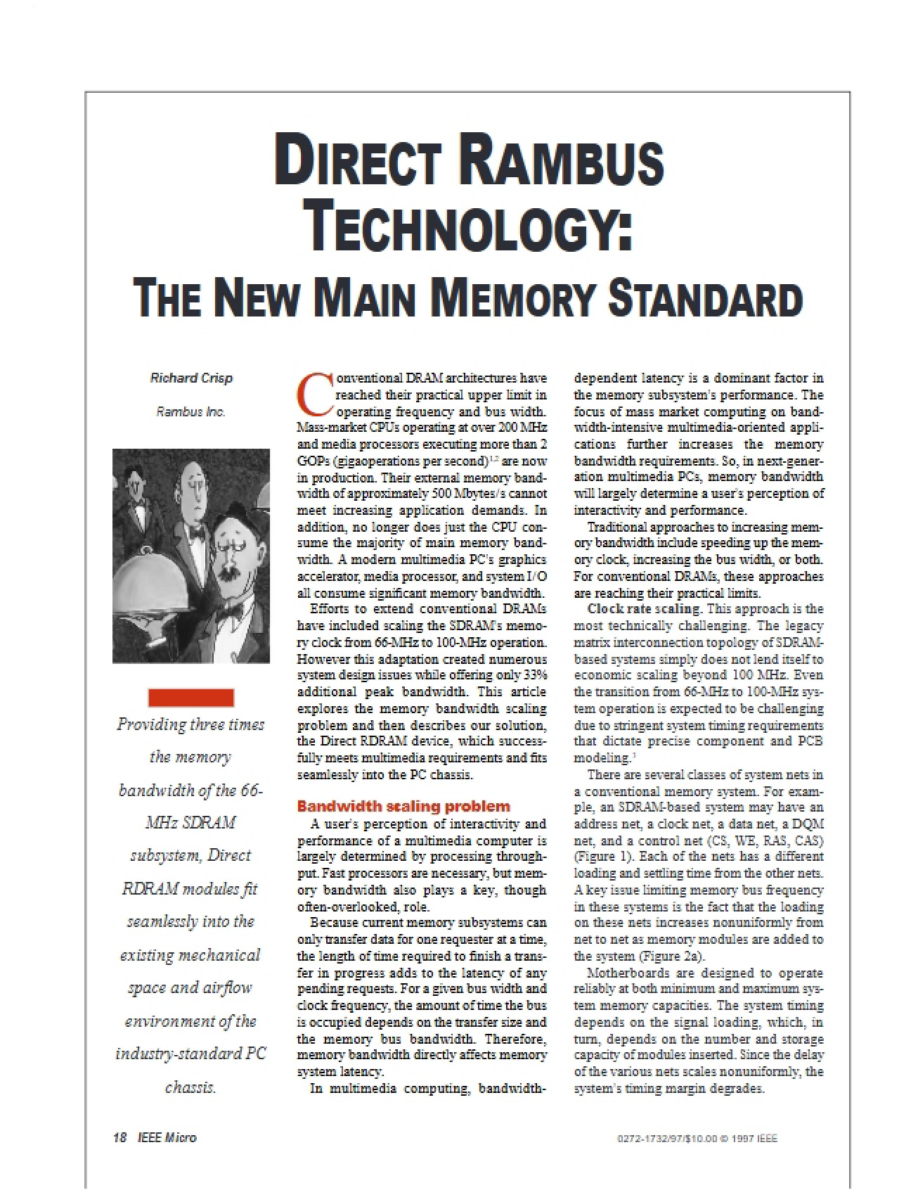 Introduction to Direct Rambus Technology
