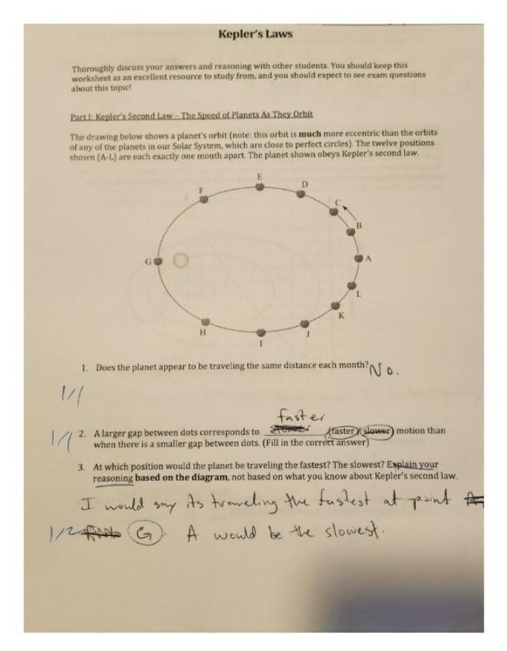 Kepler's Laws and the Orbital Speed of Planets