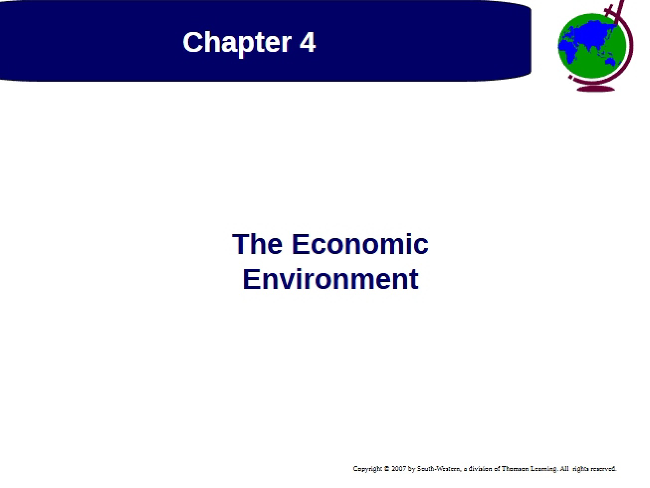 Environment of Economics