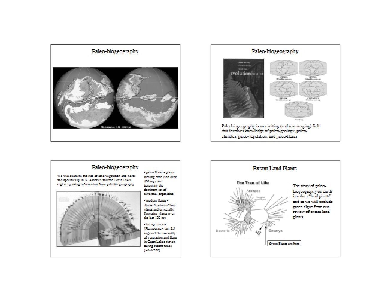 Paleobiogeography