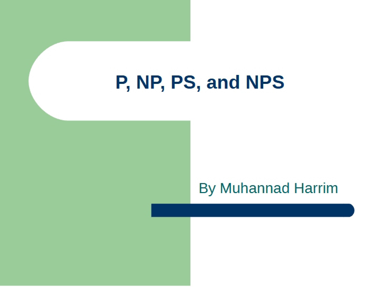 Polynomial Space and P-NP