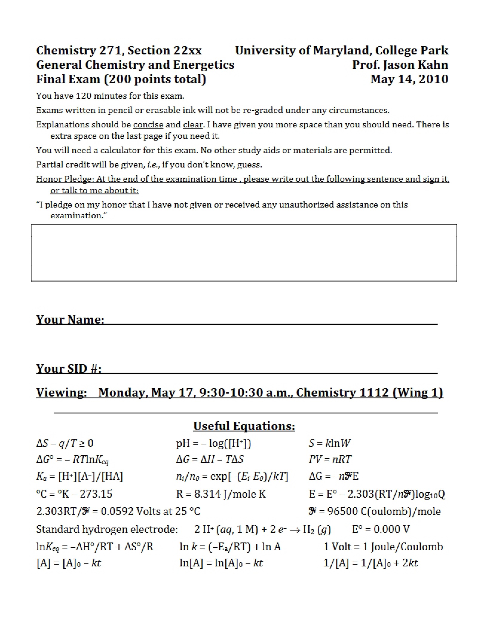 Course Outline