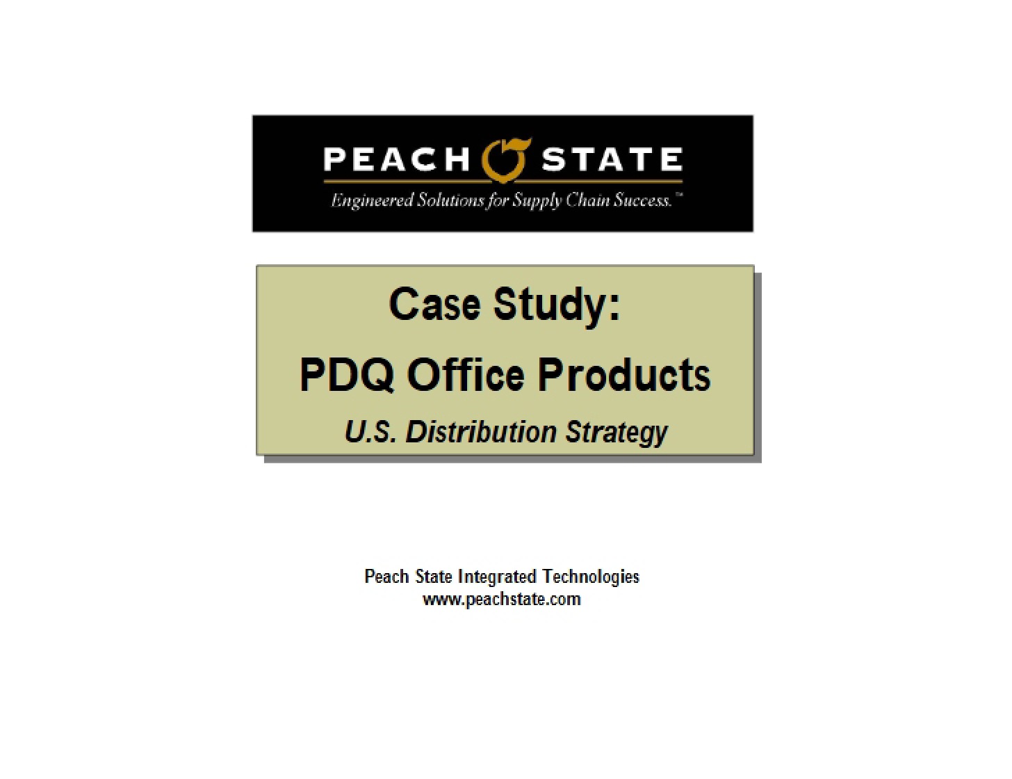 PDQ Office Products Case
