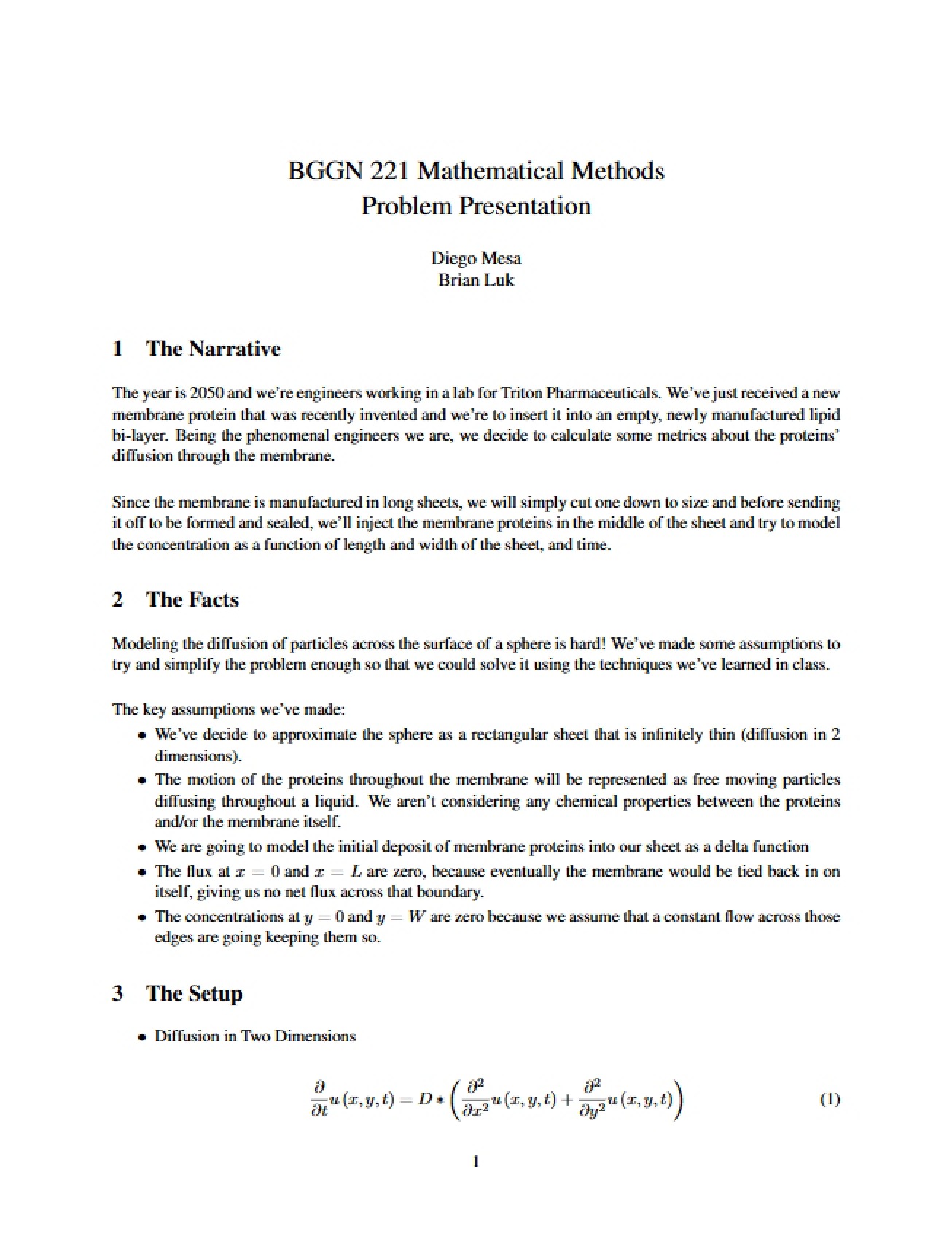 Mathematical Methods