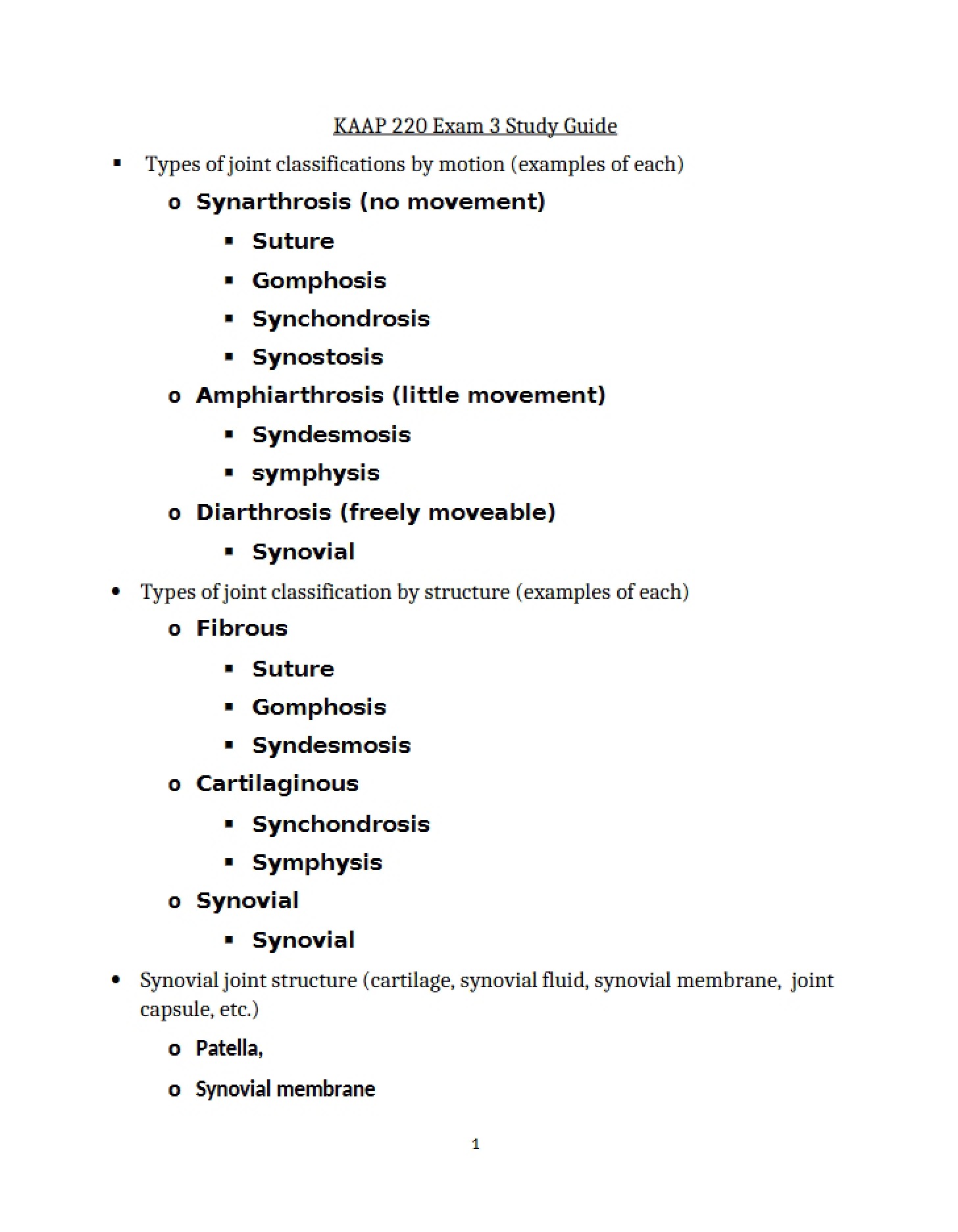 Exam Three Study Guide