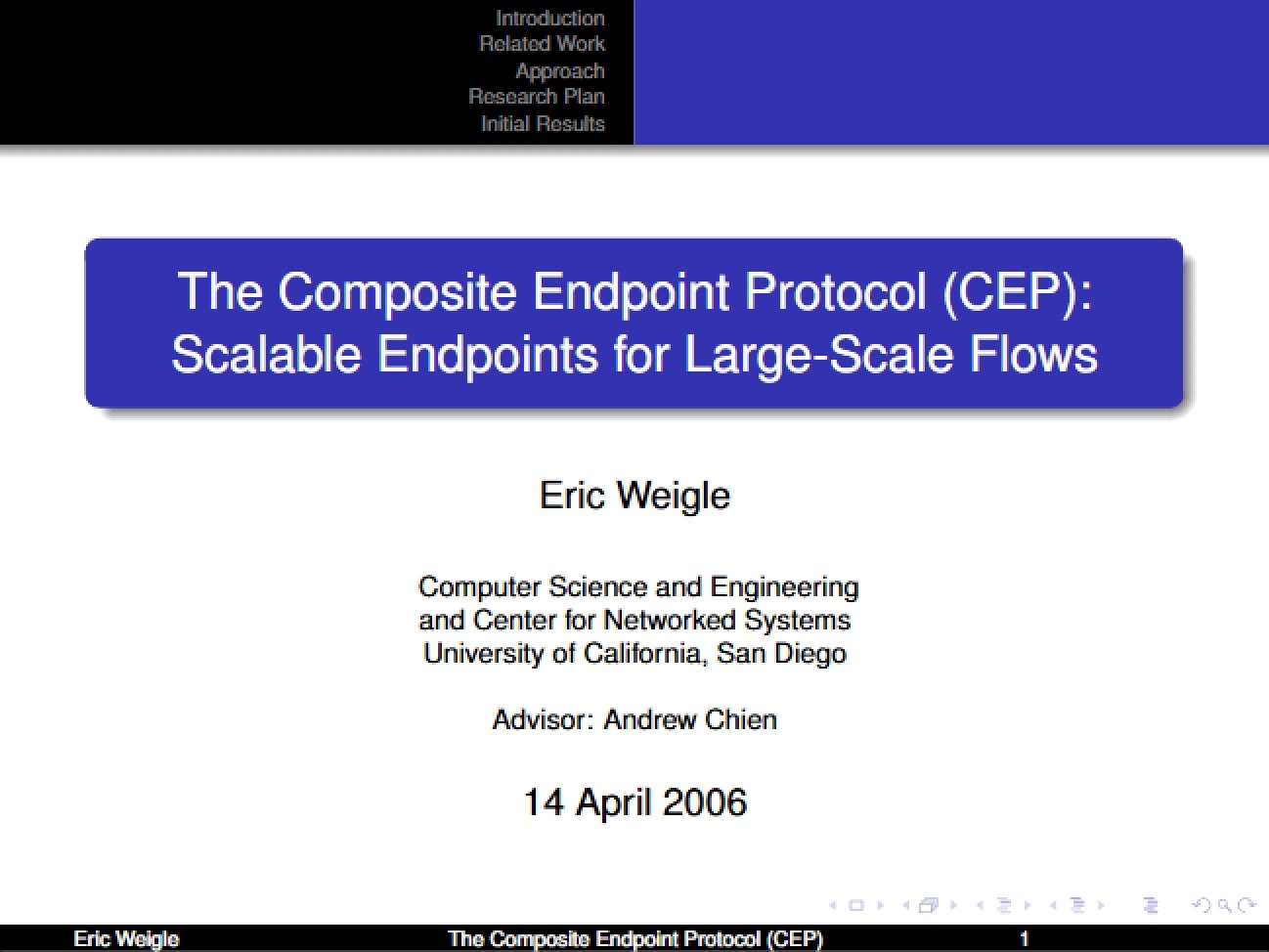 Endpoint Protocol: Composite Models