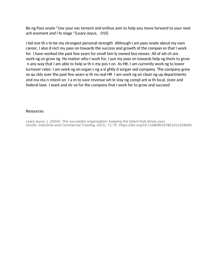 OL668 Week 5 Discussion