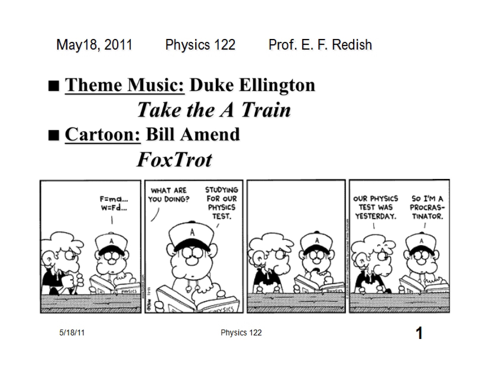 Final Exam Review Sheets
