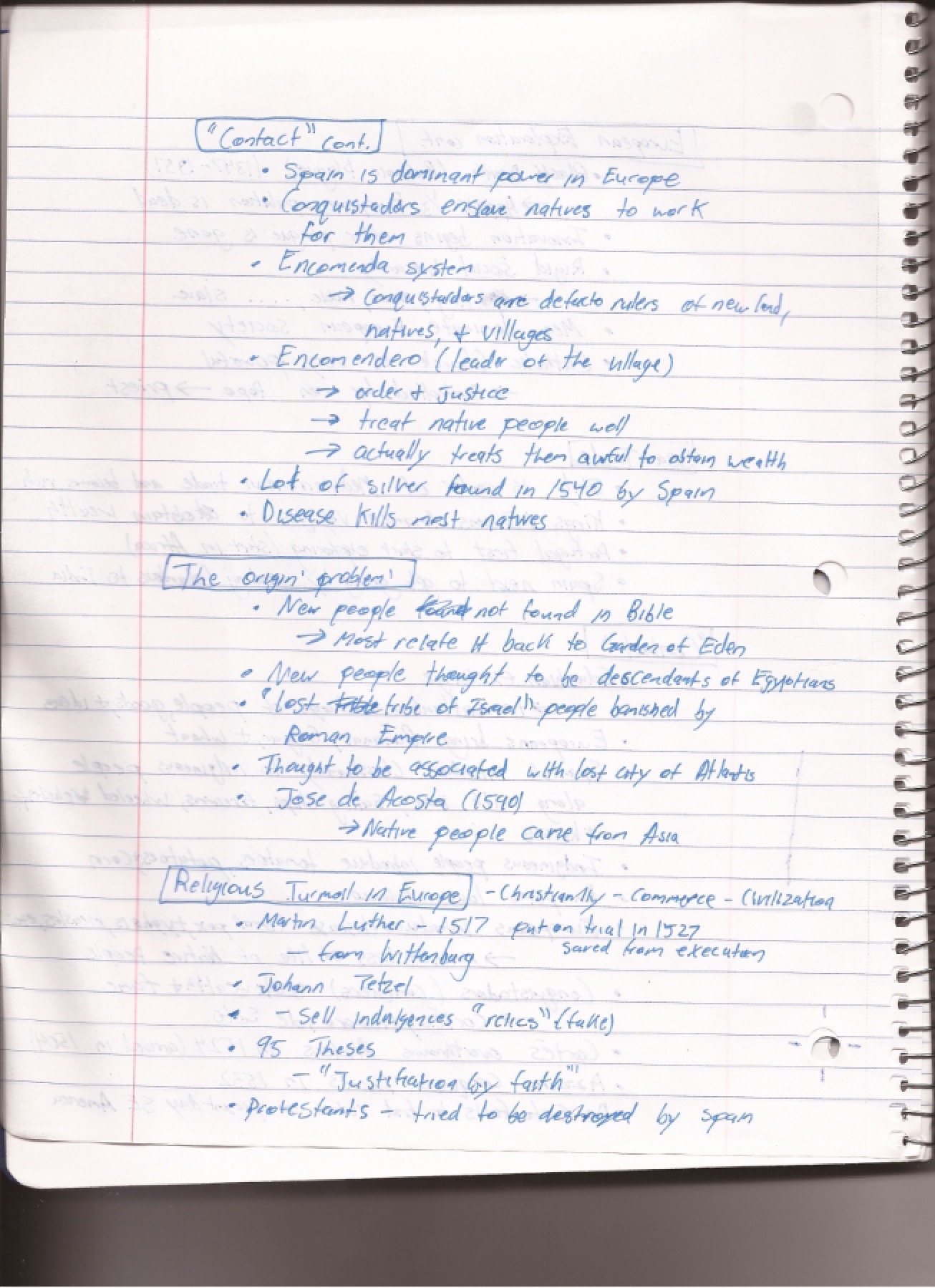 Early American History Notes 9