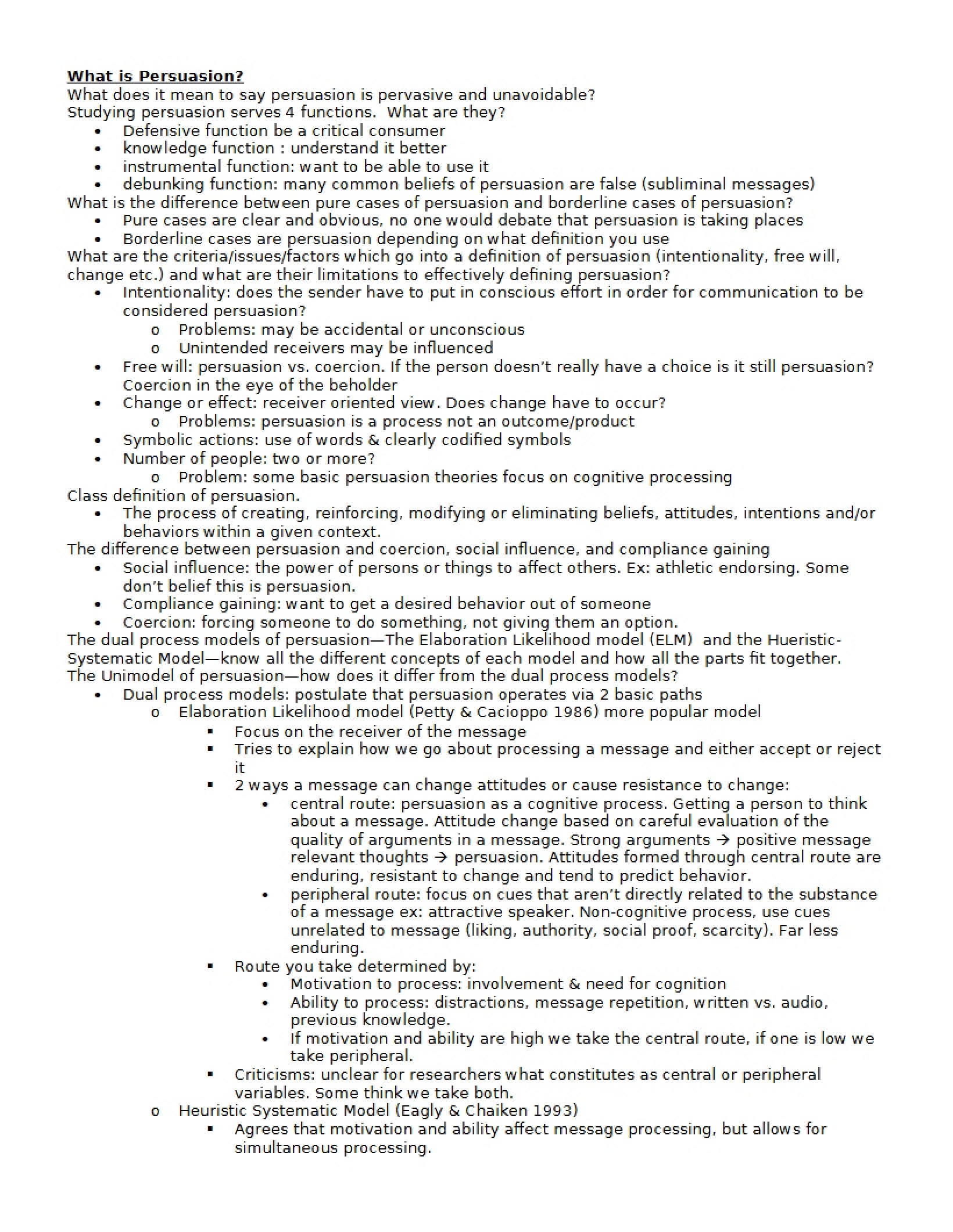 COMM 475 Class Notes (Set 2)