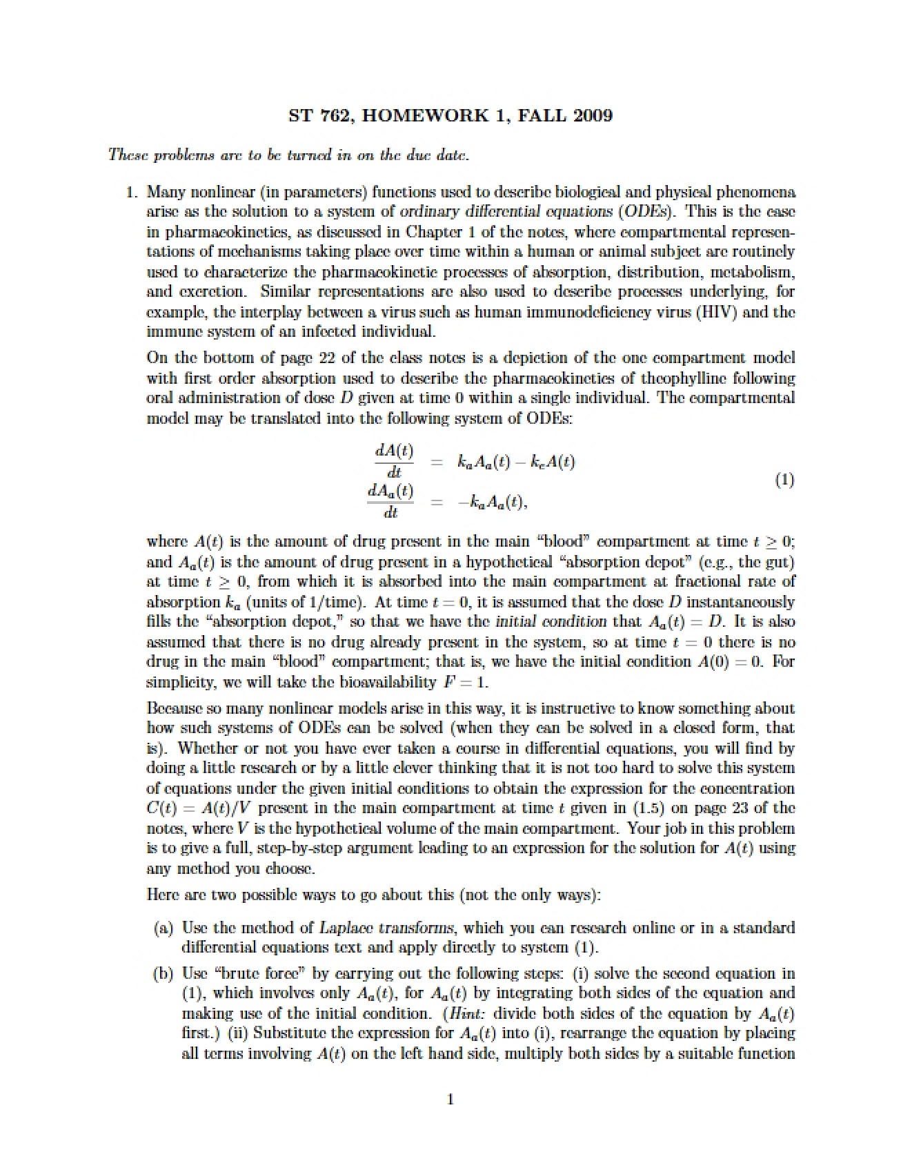 ST 762 Homework Assignment