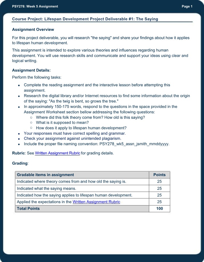 PSY278 Assignment - Week 5