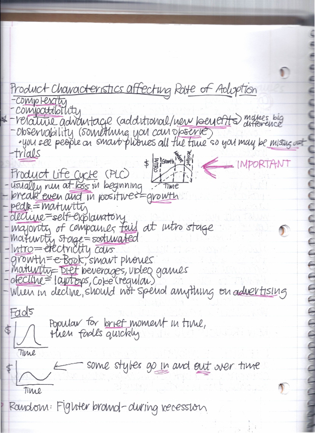 Classroom Lecture Notes