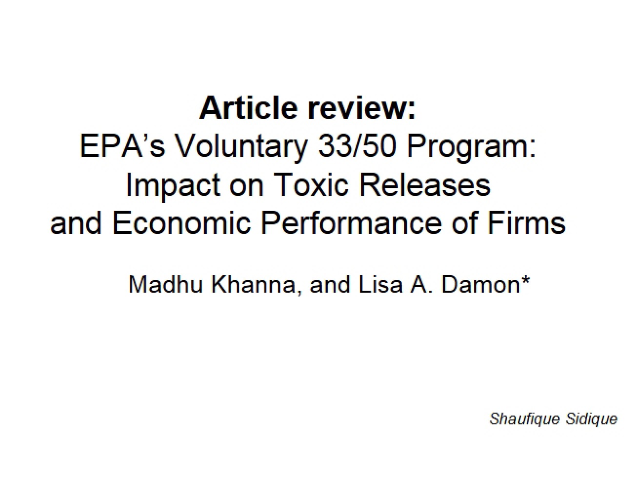 Voluntary 33-50 Program (EPA)