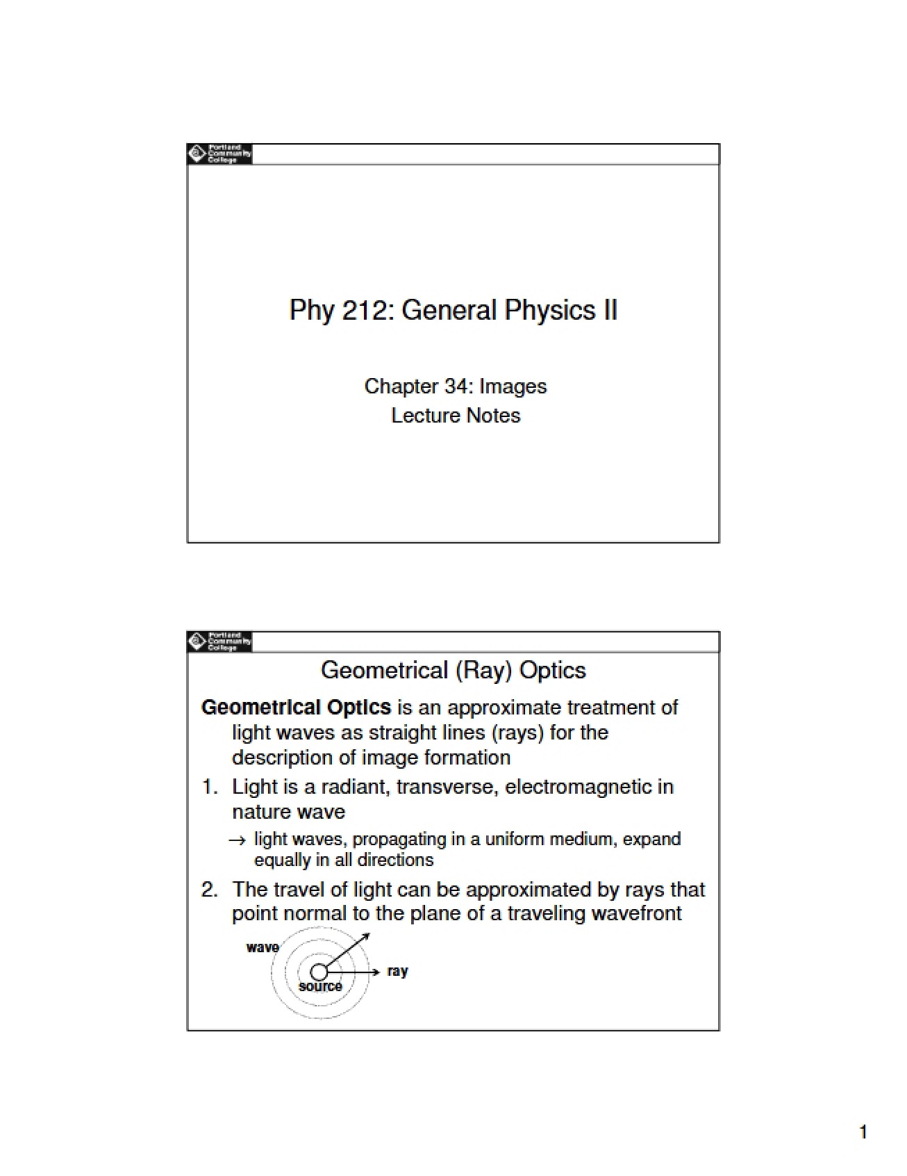 Key Concepts from General Physics (Calculus) II Lectures