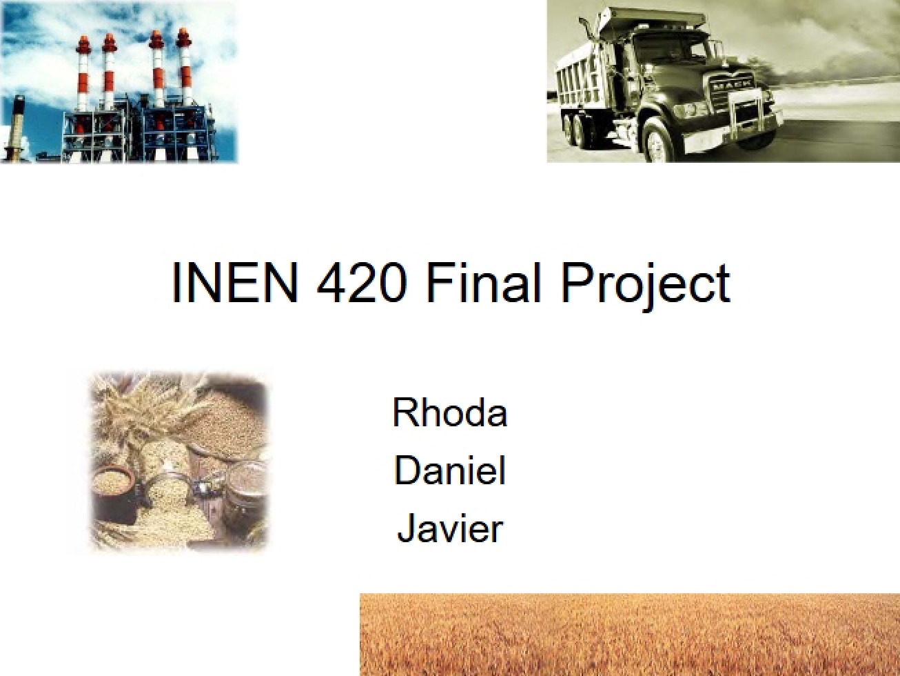 Presentation for the Ninety-Third Class of Operations Research I