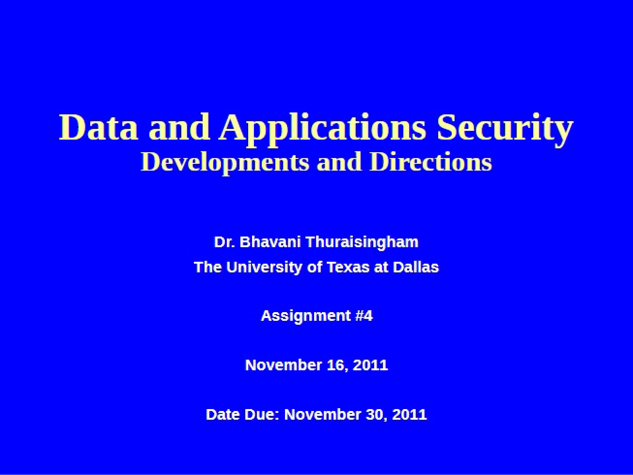 Fourth Assignment for Real-Time Data Processing