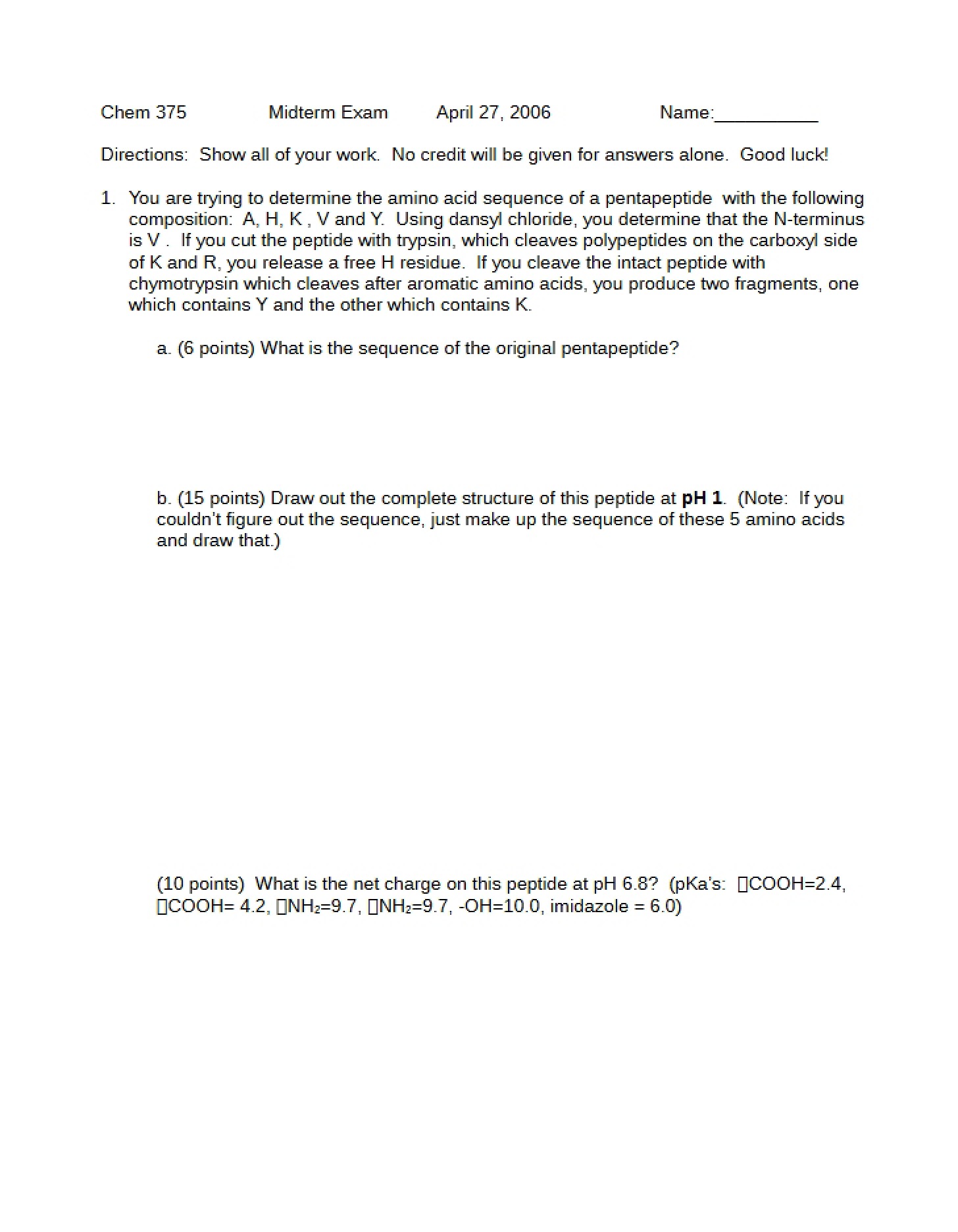 Midterm Assessment