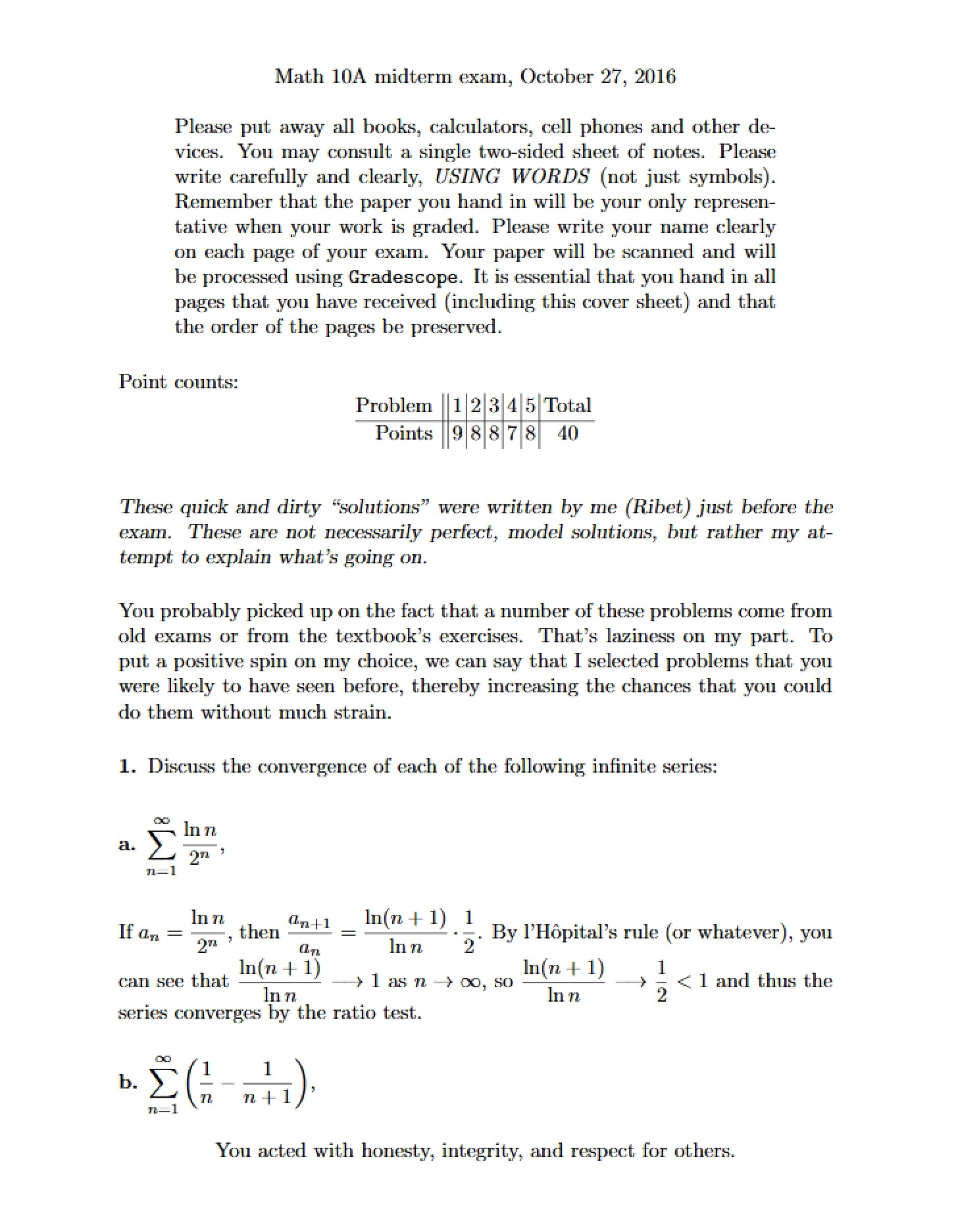 Midterm Test
