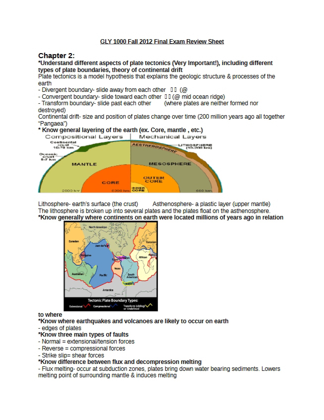 Dynamic Earth Lab Chapter Two