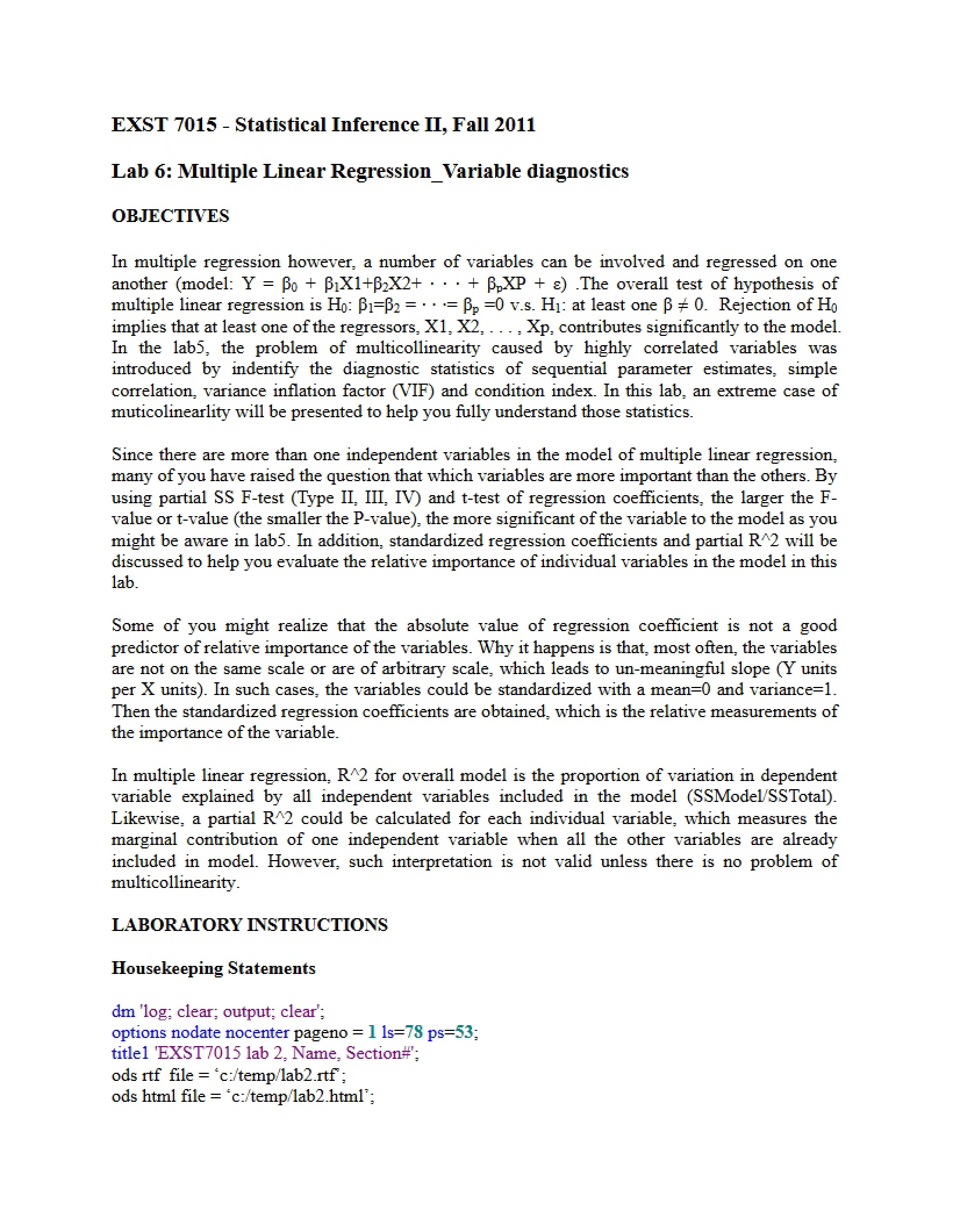 Linear Regression Multiple