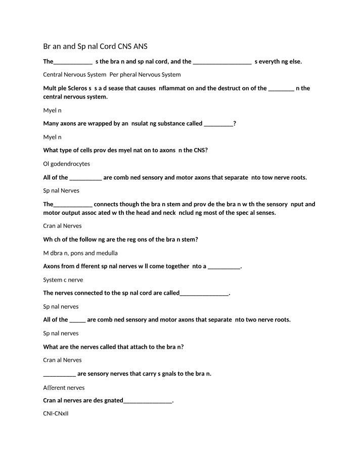 Unit 3 Questions and Answers