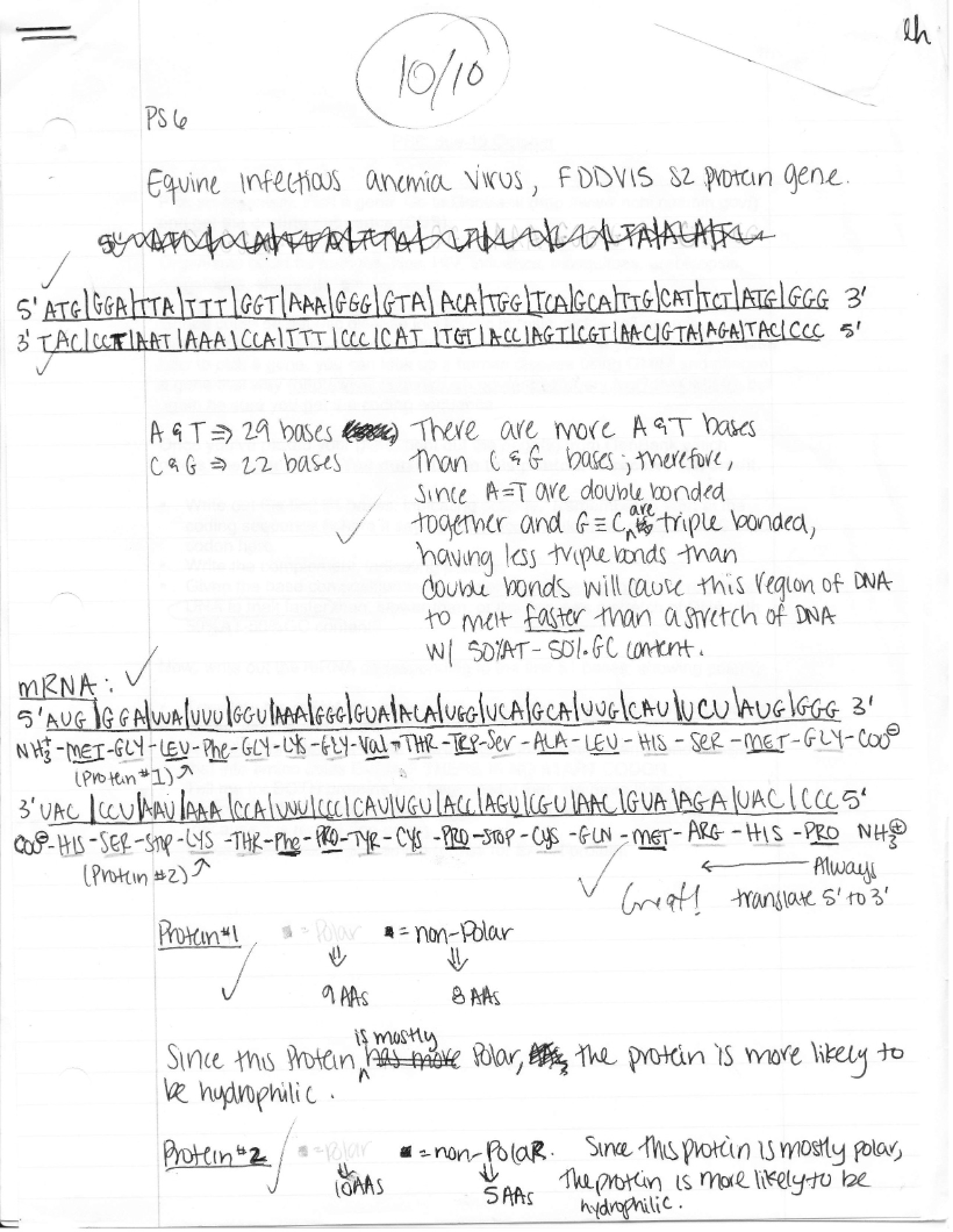 Lecture Notes for Genetics