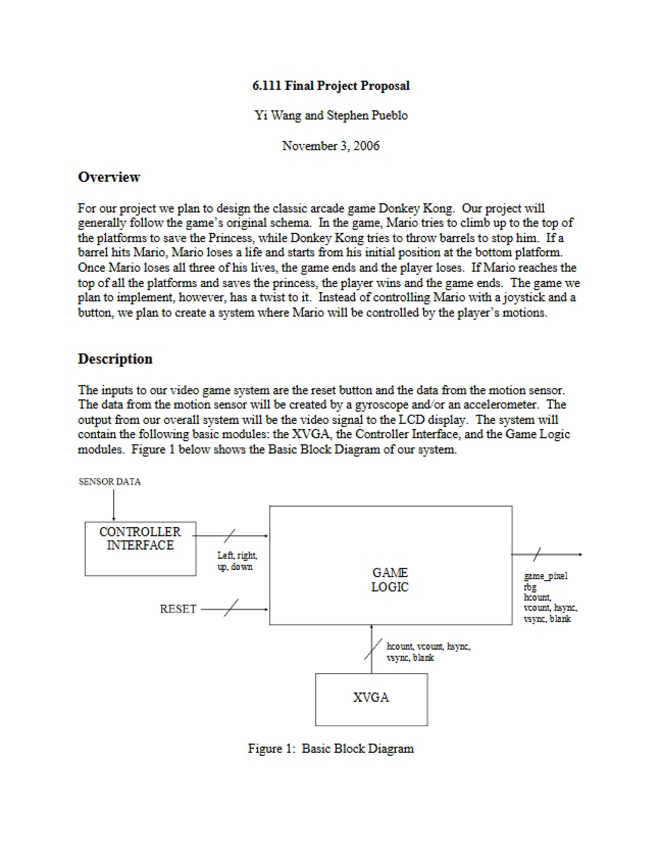 Proposal for Final Project