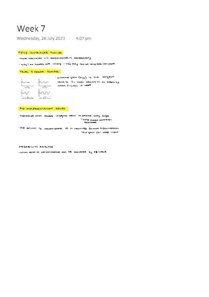 Week 7 Notes - CEIC3006