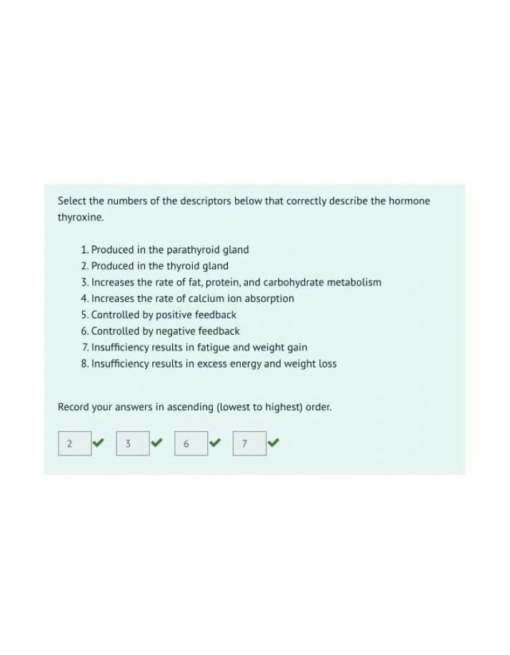 Western University BIO 30 Quizzes Set D