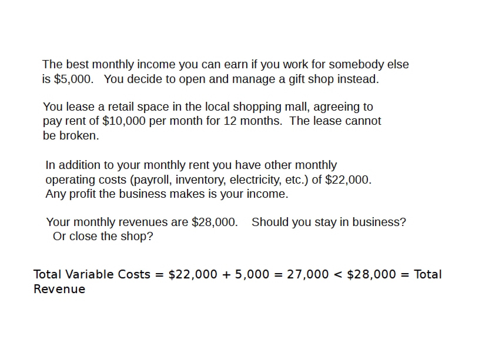 Time Value and Marginal Analysis (Ch 1 Handout)