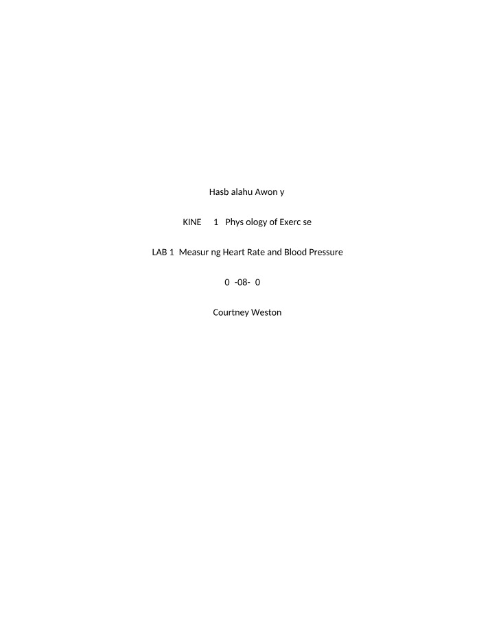 Reliability of the Radial Pulse Method for Heart Rate