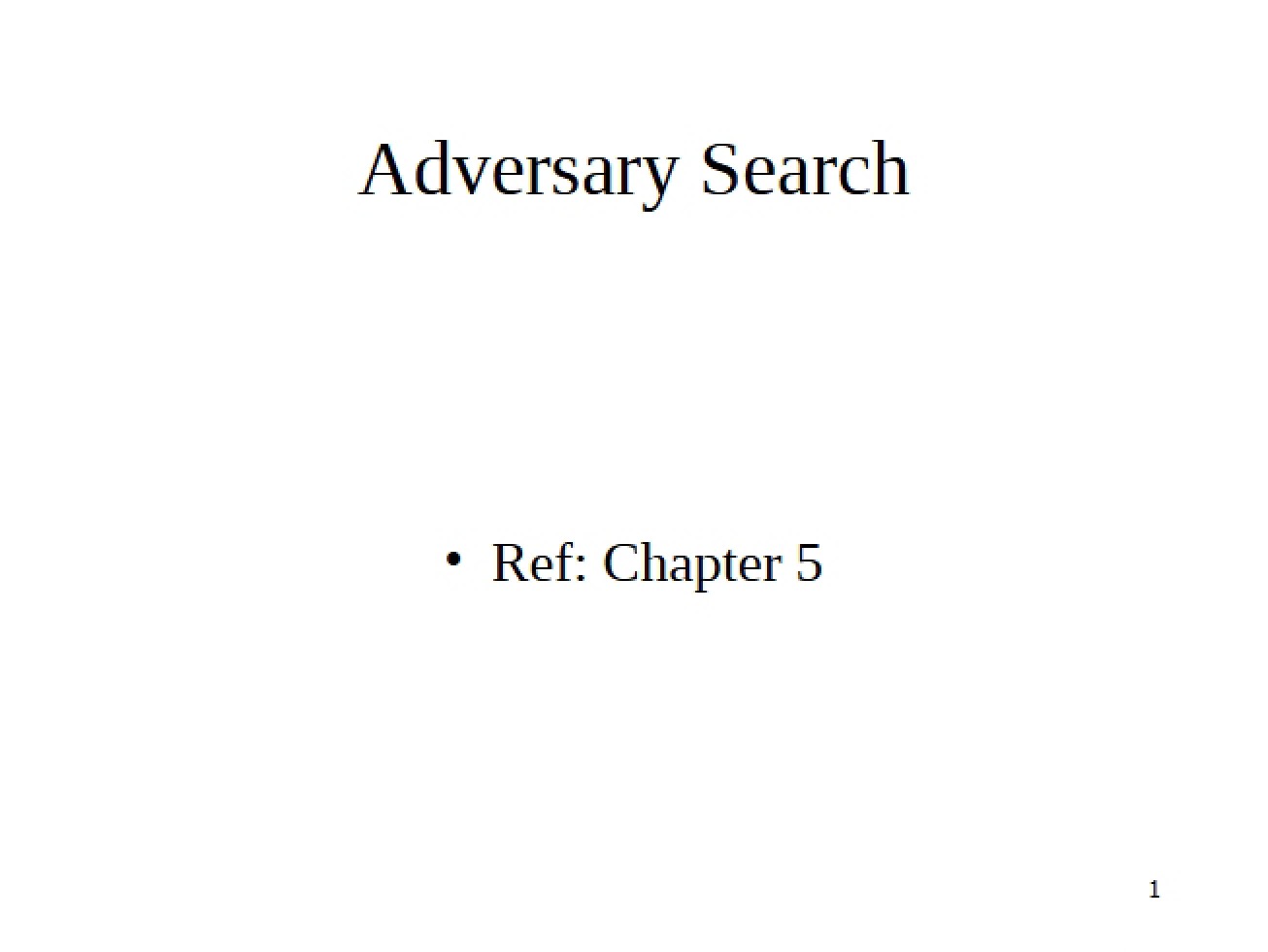 Search with Adversaries