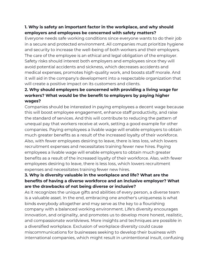 Why Employers and Employees Prioritize Workplace Safety