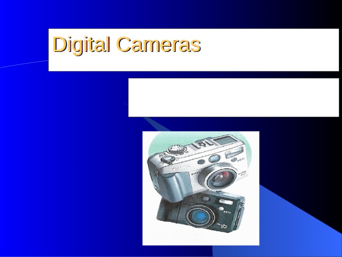 Cameras Digital