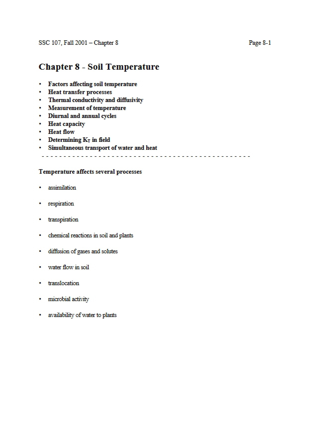 Introduction to Soil Temperature