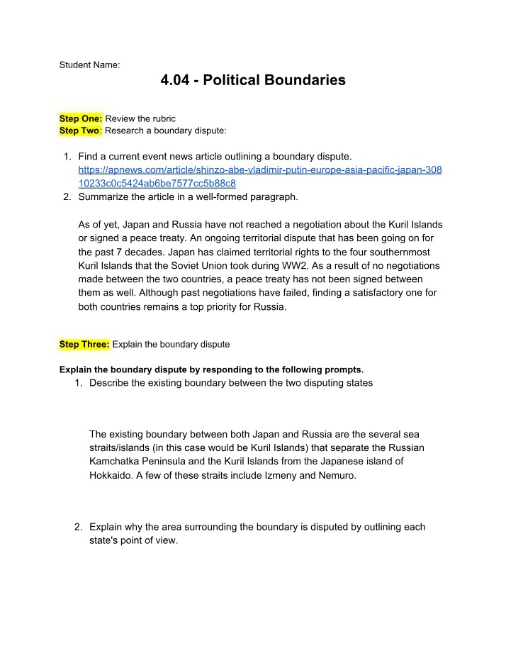 Political Boundaries 4.04
