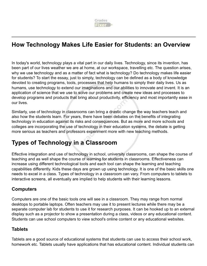 How Classroom Technology Enhances the Learning Experience