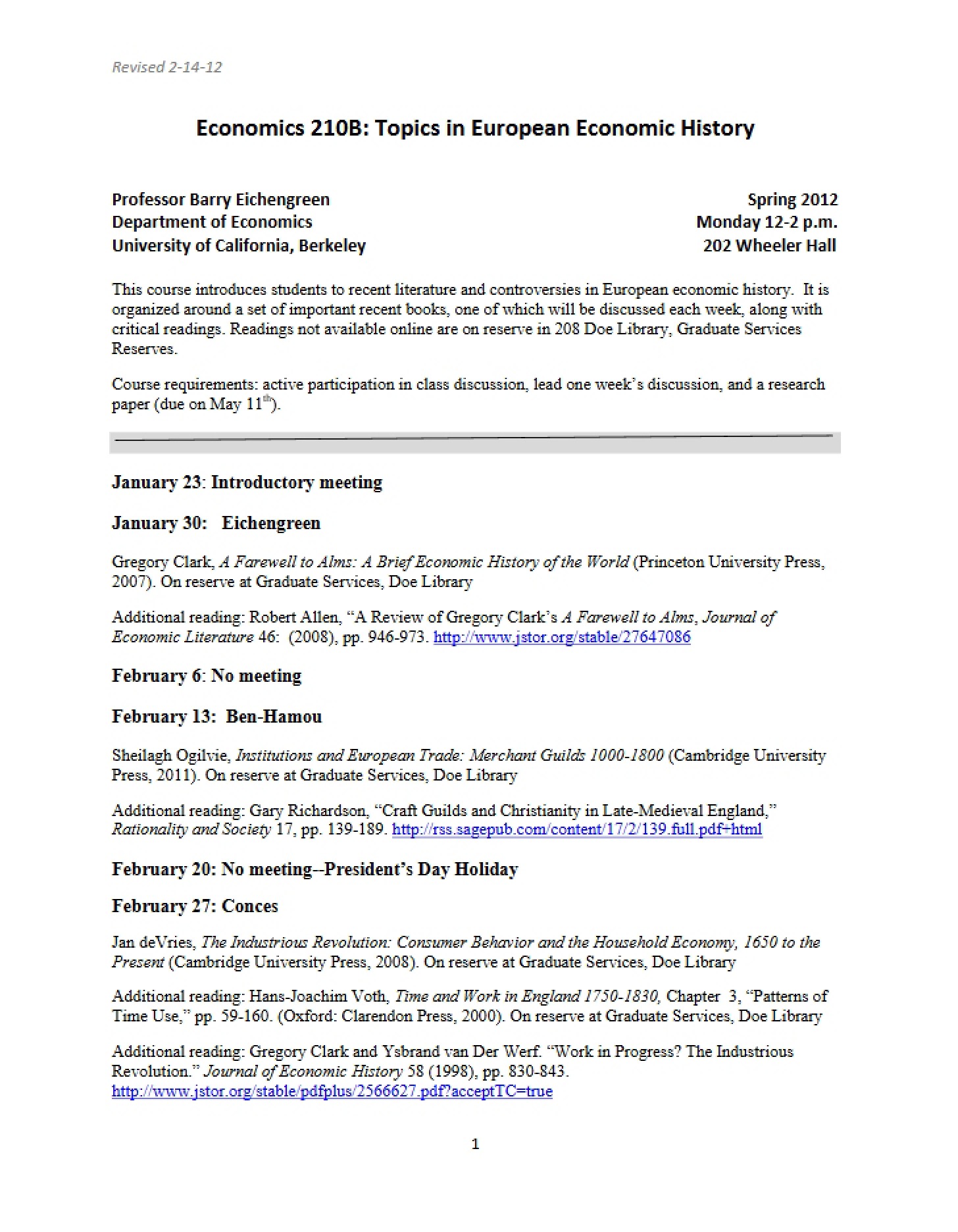 Course Description