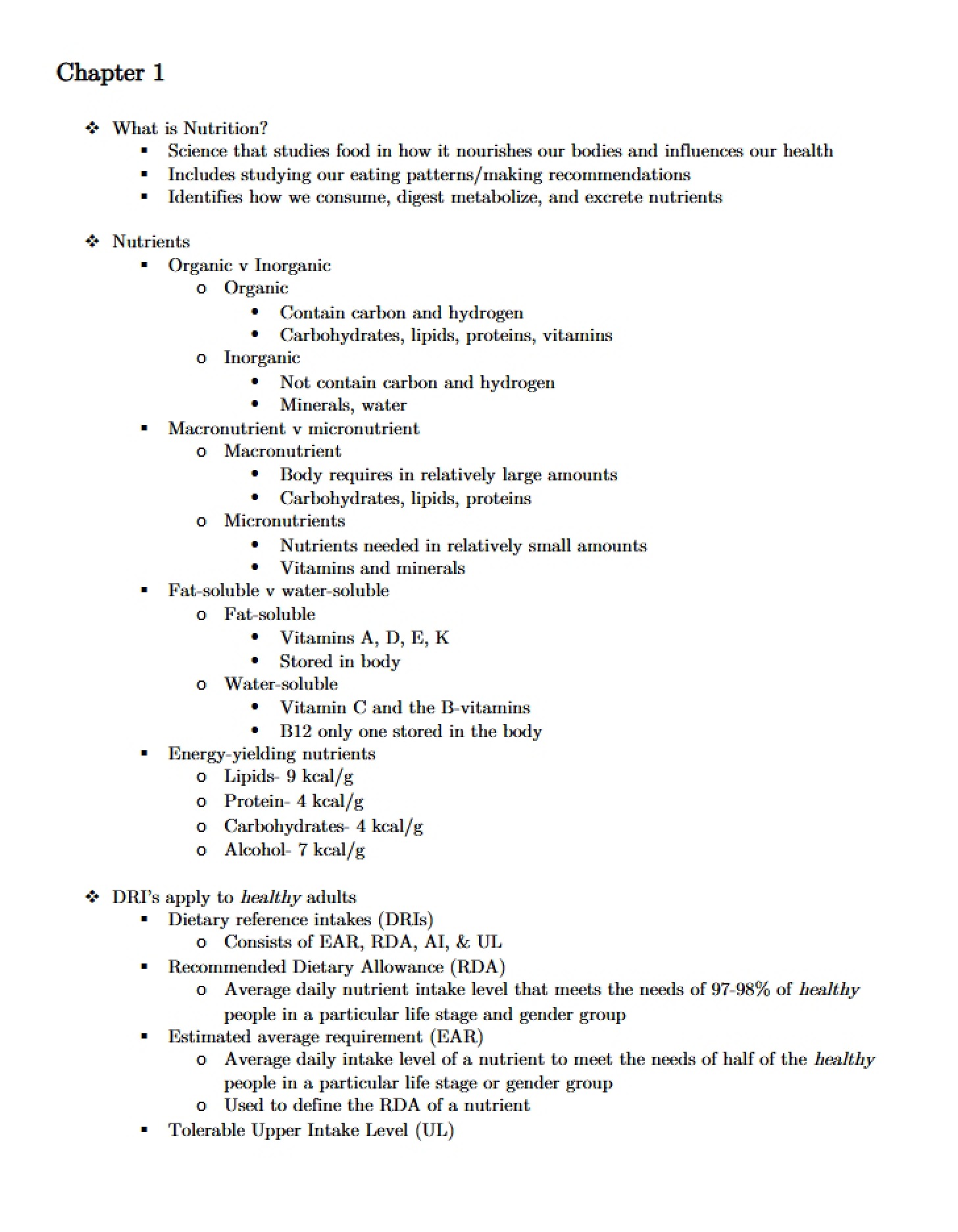 Foundation Level Chapter 1