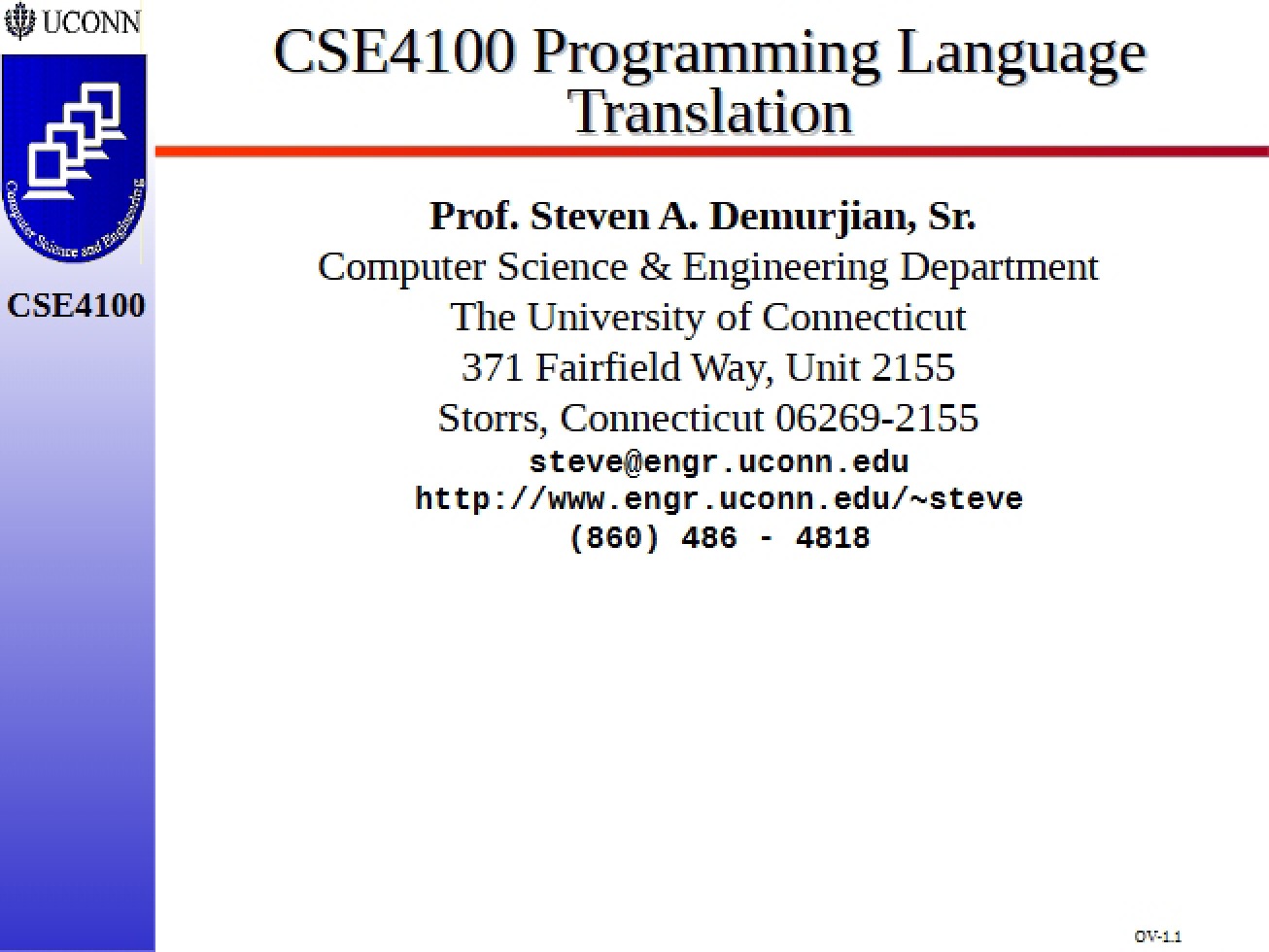 Programming Language Translation