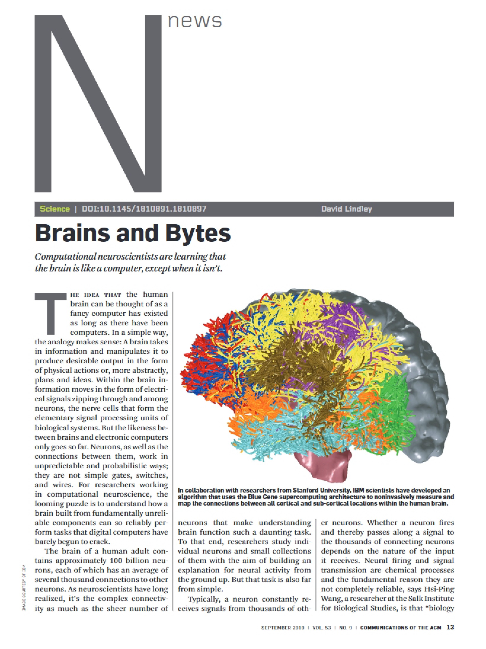 Bytes versus Brains