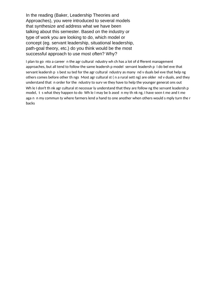 Leadership Theories by Raco