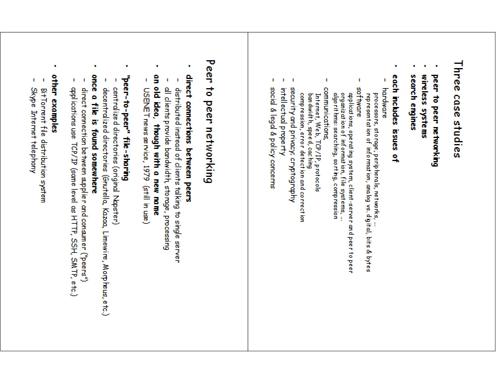 Case Studies Three Examples