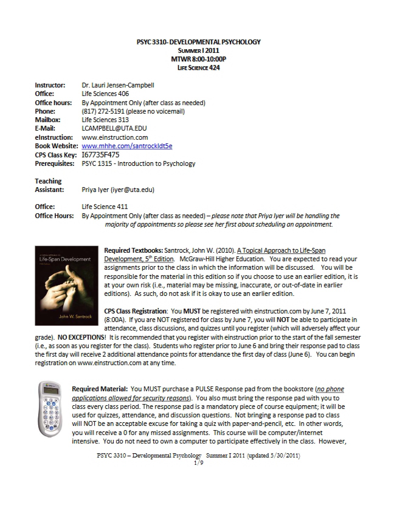 Syllabus D