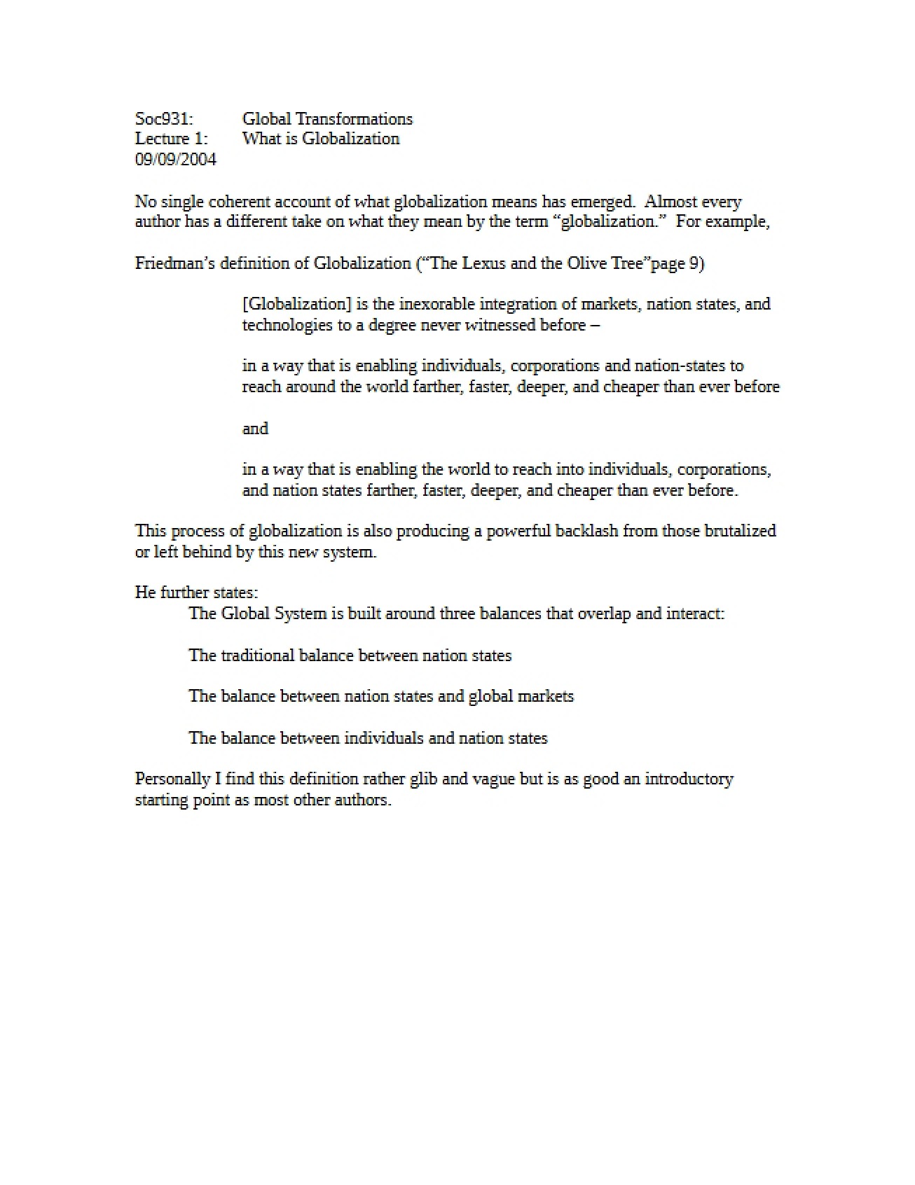 Lecture 1 (Sept 9, 2004)