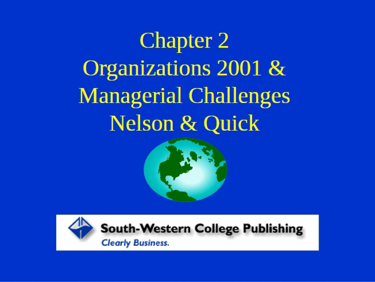 Management Implementation Chapter Two